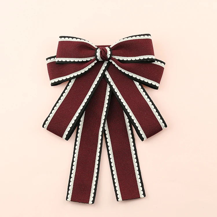 Женская Брошь-бант в виде головы с галстуком | Аксессуары для одежды