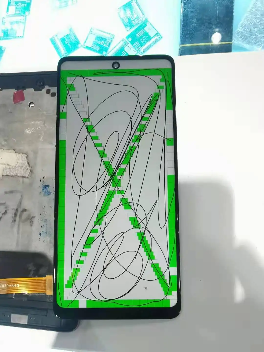Kup Incell LCD Do SAMSUNG Galaxy A51 2019 Ekran A515F Wyświetlacz Z Ramką SM-A515F/DSN SM-A515F/DSM Ekran Dotykowy Digitizer Zgromadzenie