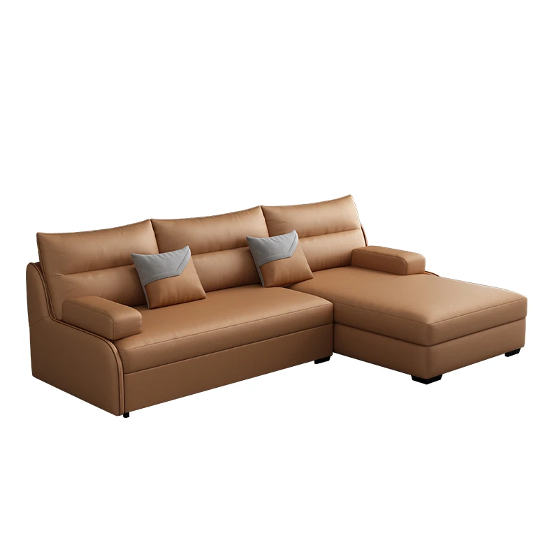 Multifunctional sofa bed small apartment living room foldable pull-out disposable sitting and sleeping | Мебель