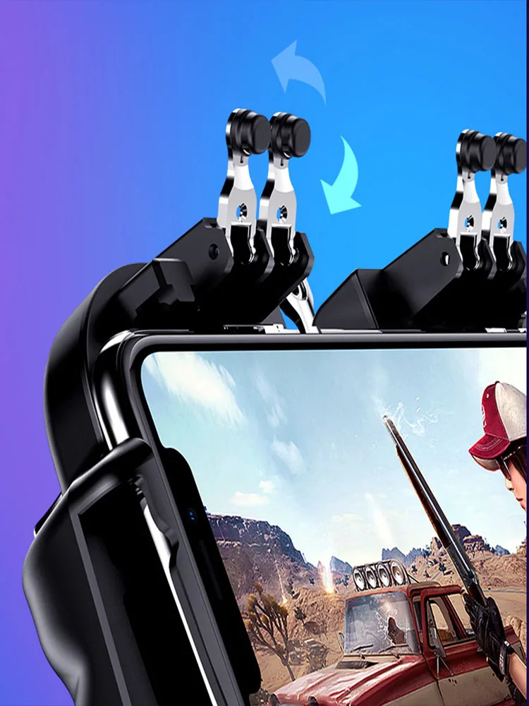 Геймпад Pubg контроллер Android джойстик мобильный игровой коврик игровой контроллер портативные плееры WinexFor IPhone Xiaomi с охлаждающим вентилятором