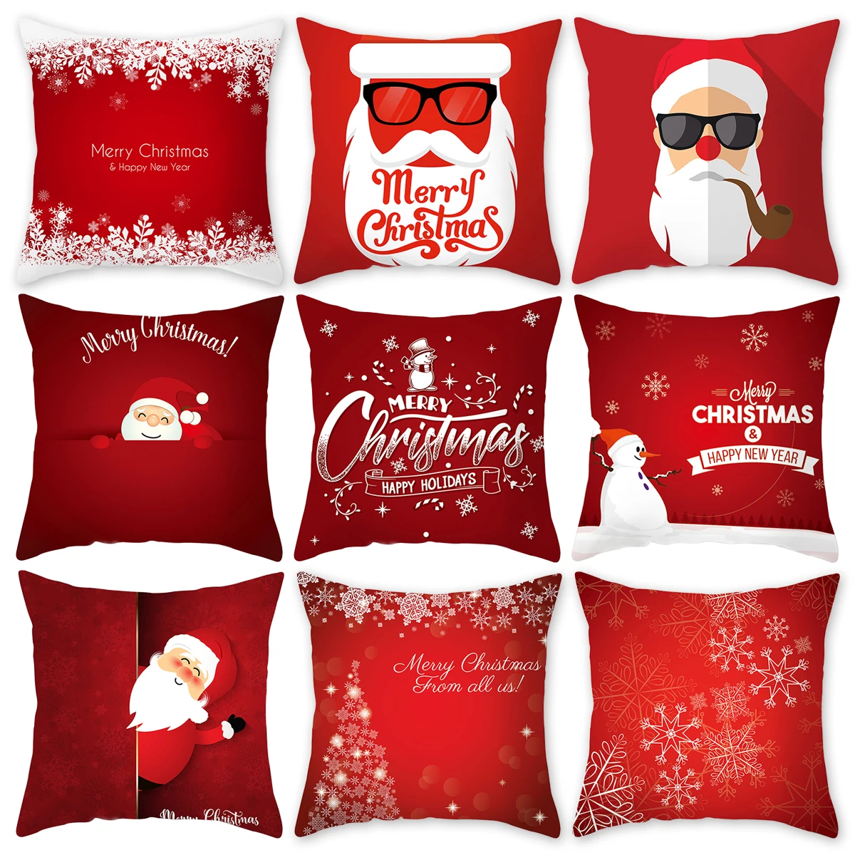 QIFU Merry Christmas Наволочка украшения Рождественские украшения для дома Navidad Natal Noel новогодние подарки
