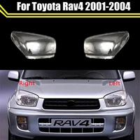 car head light shade shell caps front headlamp lamp cover lampshade headlight for toyota rav4 2001 2002 2003 2004 lens case