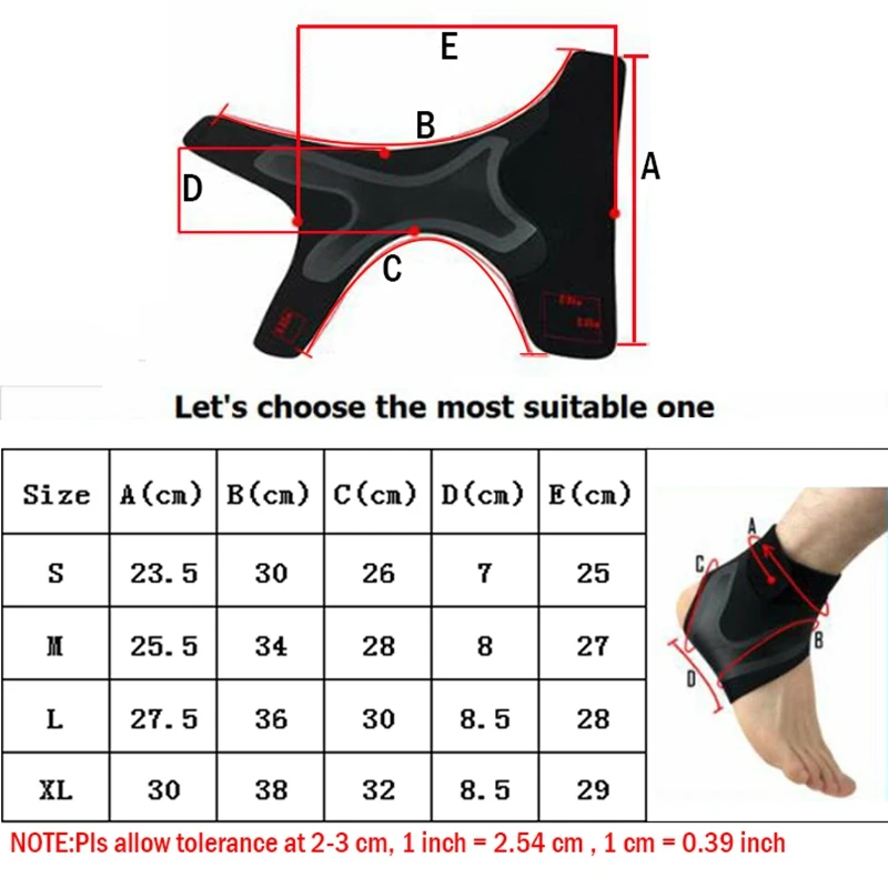 

Ankle Weights Sport Ankle Support Elastic High Protect Sports Ankle Equipment Safety Running Basketball Ankle Brace Support