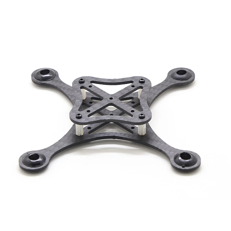 DIY Mini 120 мм FPV Квадрокоптер рама из углеродного волокна 8520 стойка двигателя толщина 2 мм для 720 бессердечного двигателя F3 Контроллер полета часть