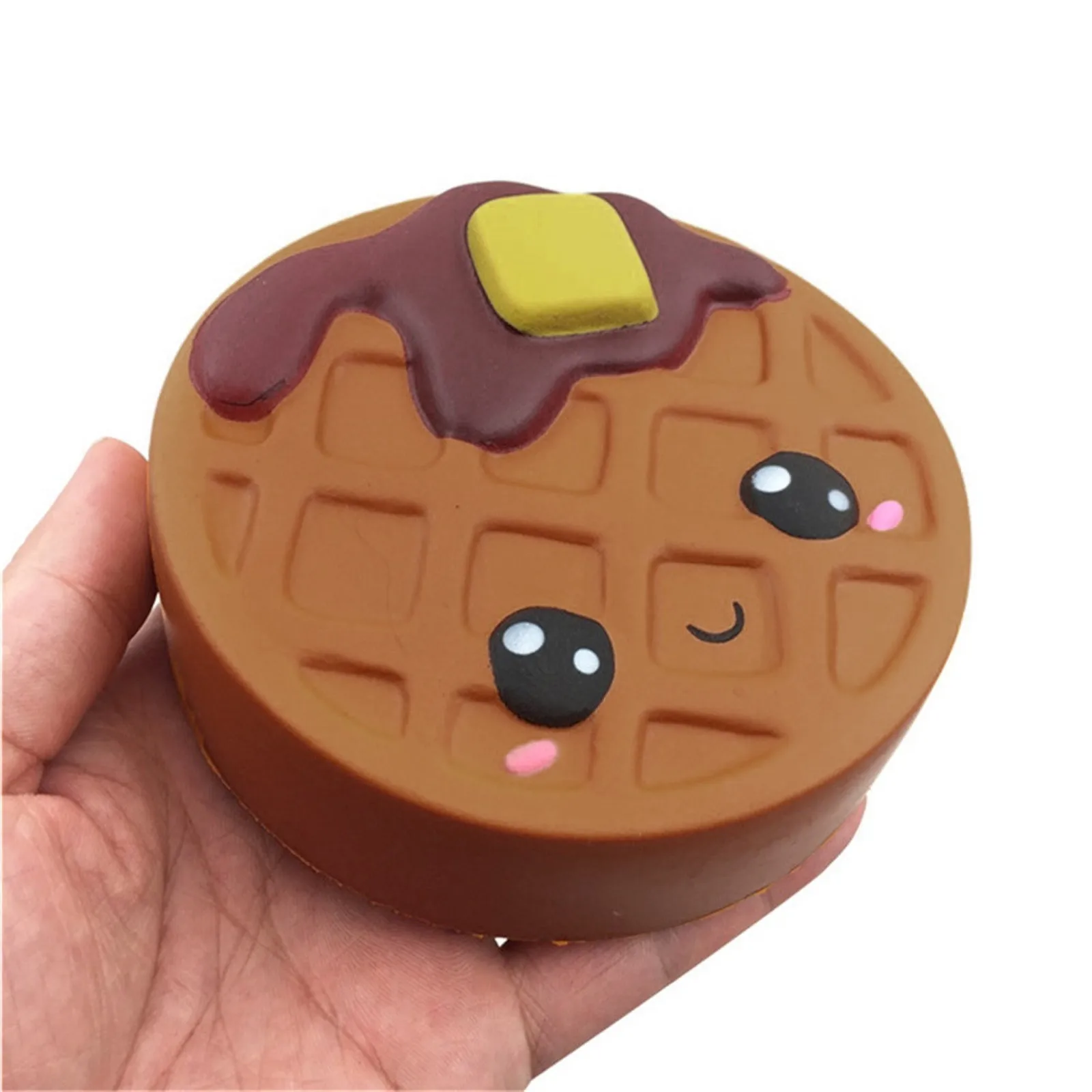 

Kawaii Cute And Soft Cartoon Chocolates Biscuits Charm Slow Rising Stress Reliever Toys Sensory Squeeze Squishy Antistress Gift
