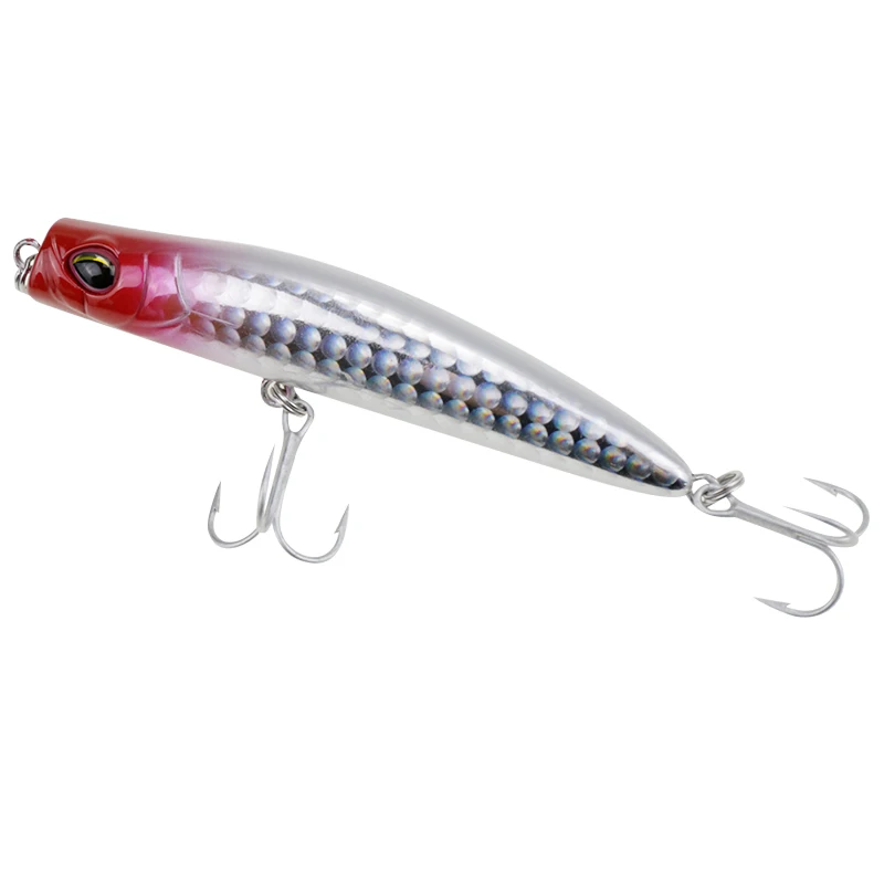 

80mm 16g Sea Fishing Minnow Lure Winter Small Sinking Fishing Bait Winter Baubles for Perch Seawater Baitril