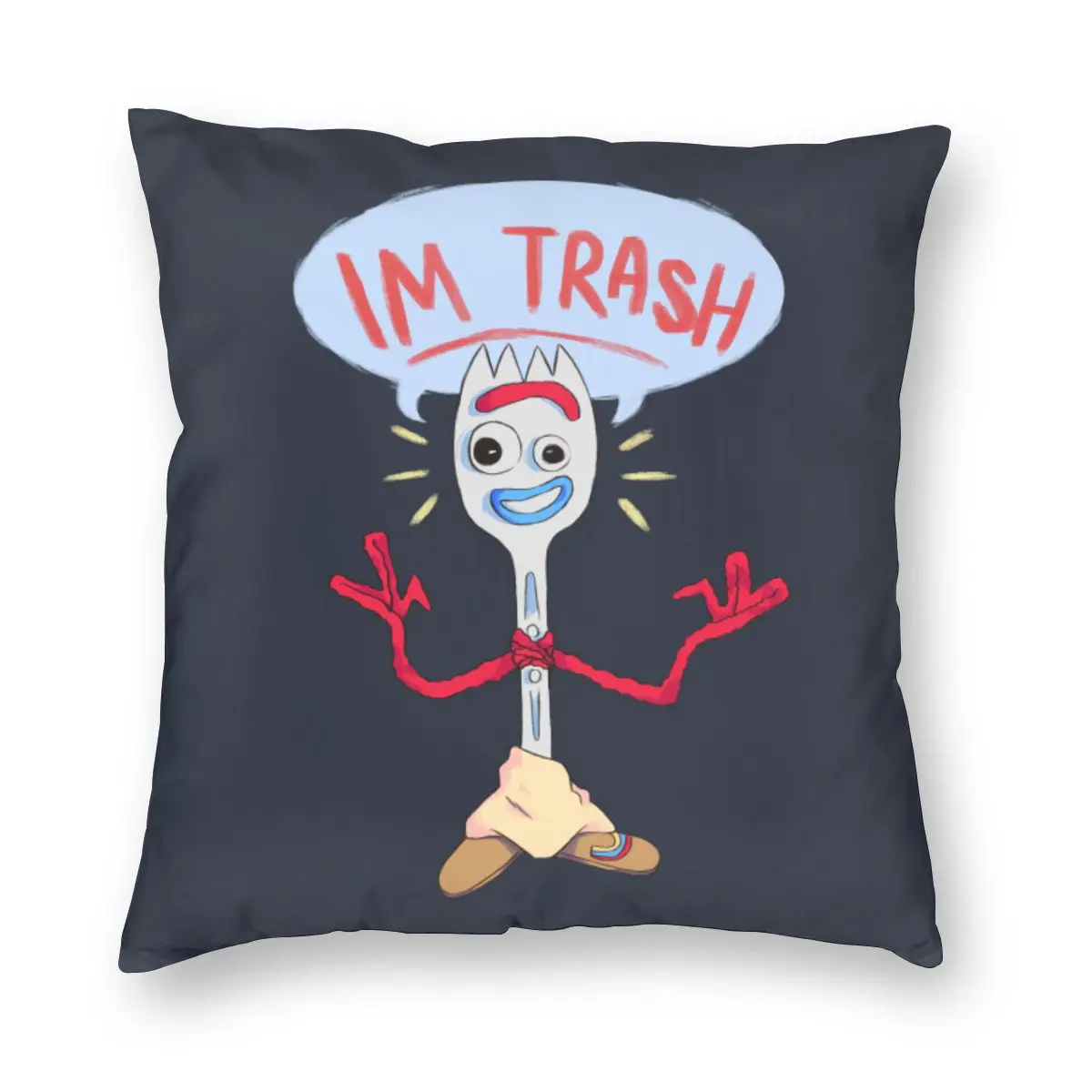 Чехол для хранения подушек и мусора! -Декоративная подушка дивана Forky наволочка