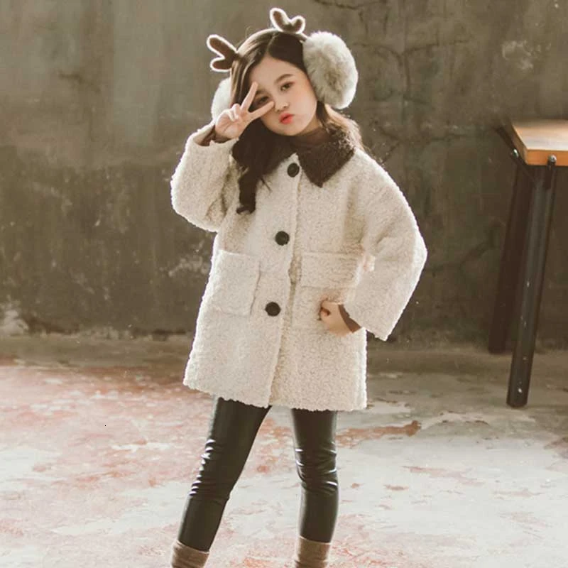 Куртки для маленьких девочек пальто коллекция 2019 года подростков сезон осень