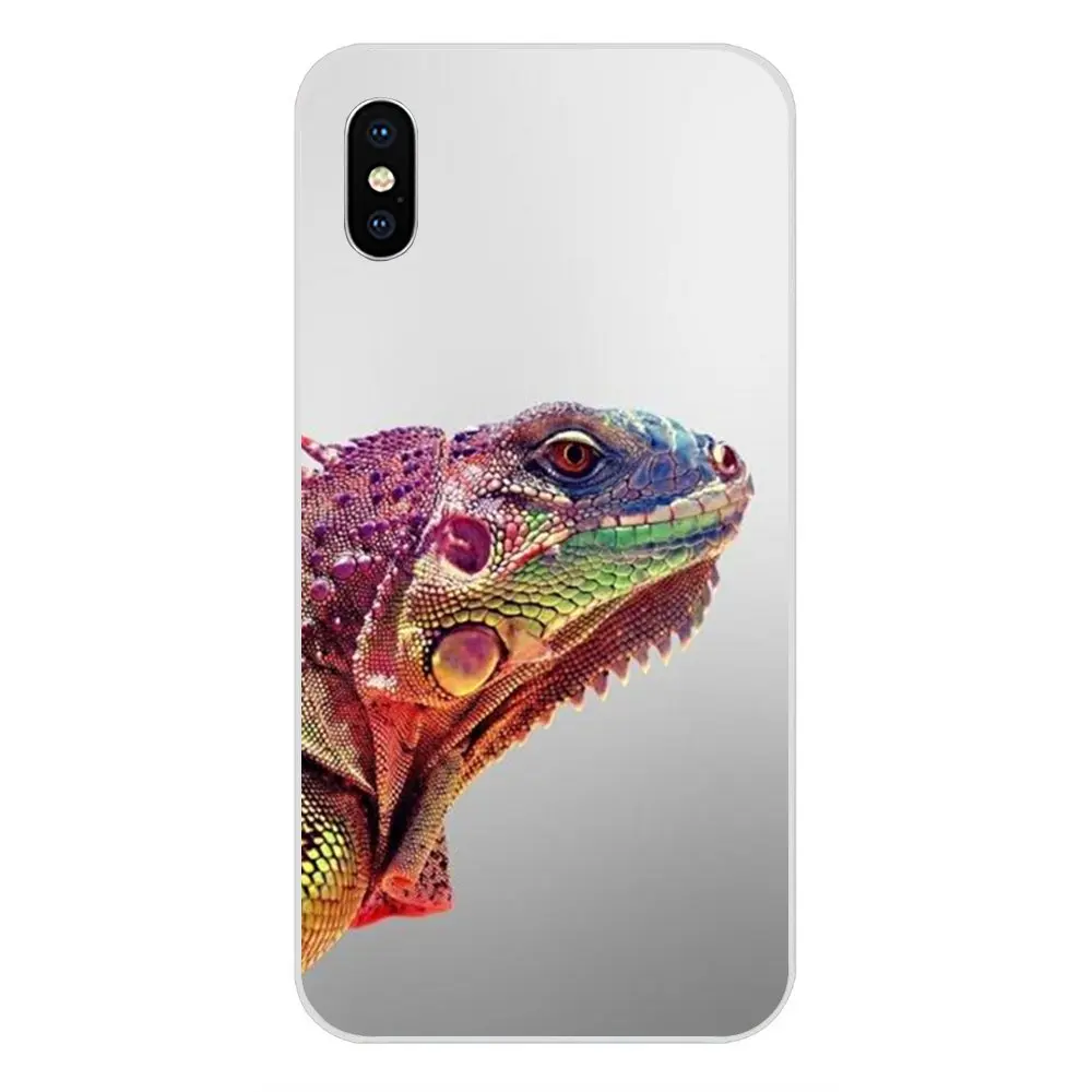 Для Xiaomi Redmi Mi 4 7A 9T K20 CC9 CC9e Note 7 9 Y3 SE Pro Prime Go Play чехлы для телефонов с рисунком животных Игуана Хамелеон ящерица