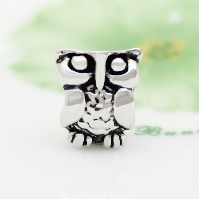 Бесплатная доставка прекрасный Золотой Шарм-бусина в виде птицы подходит для