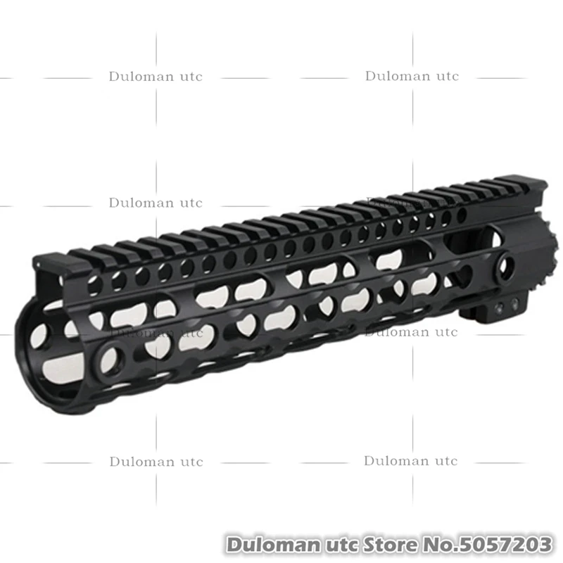 Duloman utc MI KeyMod бесплатно поплавок Handguard Тактический 10 дюймов легкий металлический рельс системы для страйкбола AEG/GBB винтовки