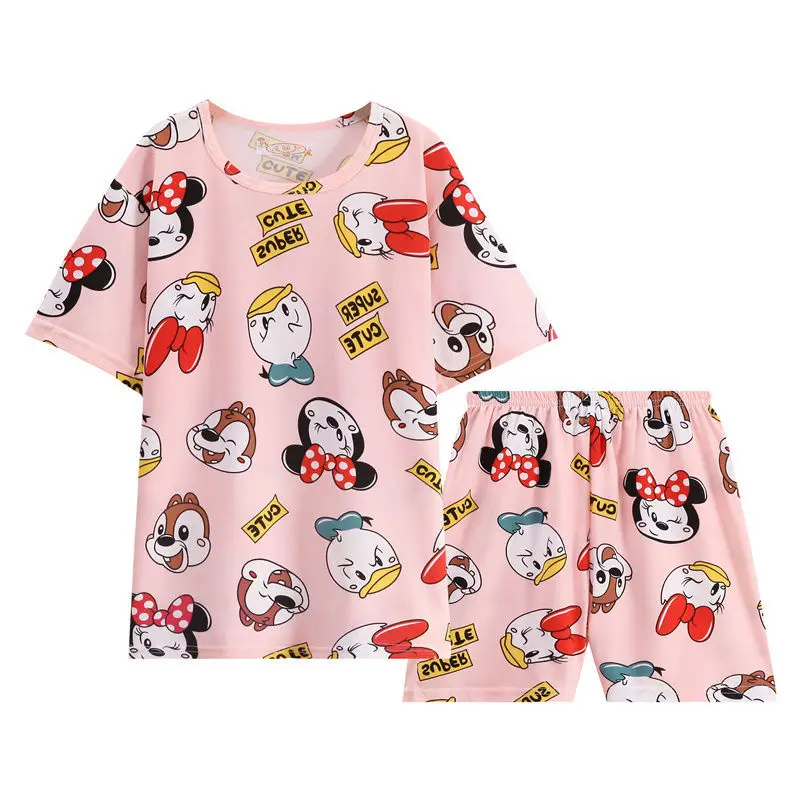 Футболка с коротким рукавом и шорты для мальчиков|Комплекты пижам| |
