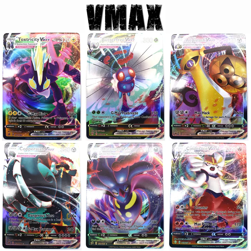 

40Pcs Pokemon Cards GX Tag Team Vmax EX Mega Shining Game Battle Carte Trading Collection Pikachu Charizard Cards Toys Gifts