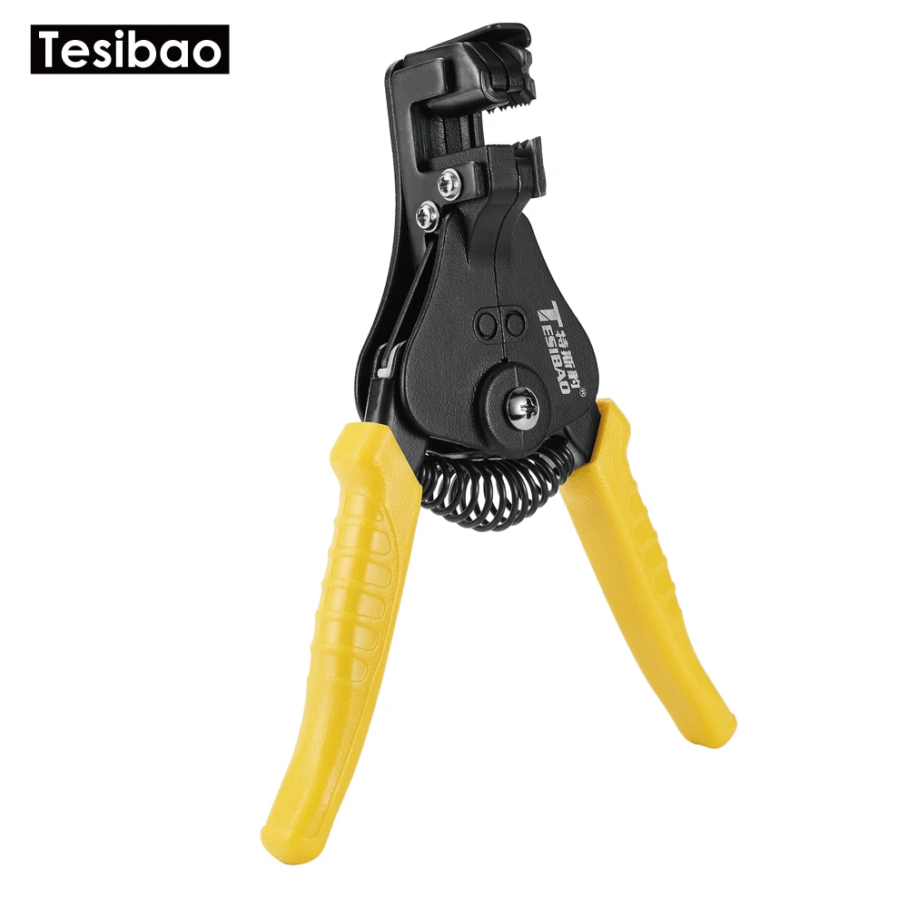 

Tesibao Automatic Cable Wire Stripper Hand Tools for Stripping 1-3.2mm² Electrician Pliers