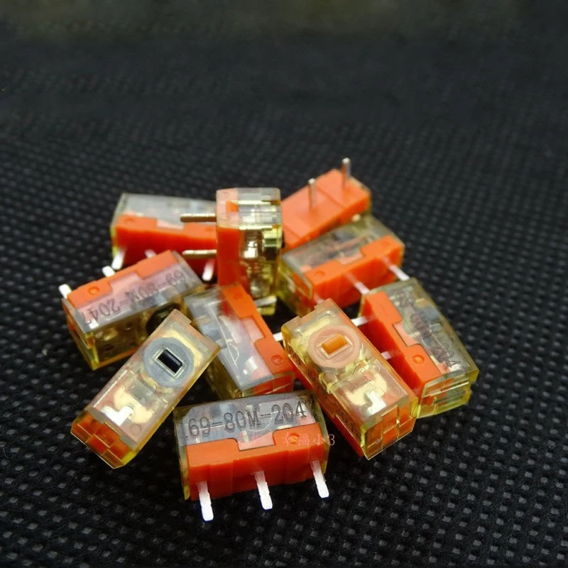 

C7AB 2Pc TTC Dustproof Gold Mouse Micro Switch Micro Button Gold Contactor 80 Million