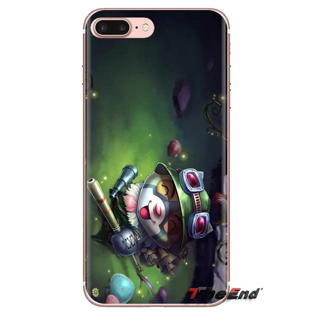 Для samsung Galaxy S2 S3 S4 S5 мини S6 S7 край S8 S9 Plus Note 2 3 4 5 8 Coque чехол для телефона Funda корки Teemo