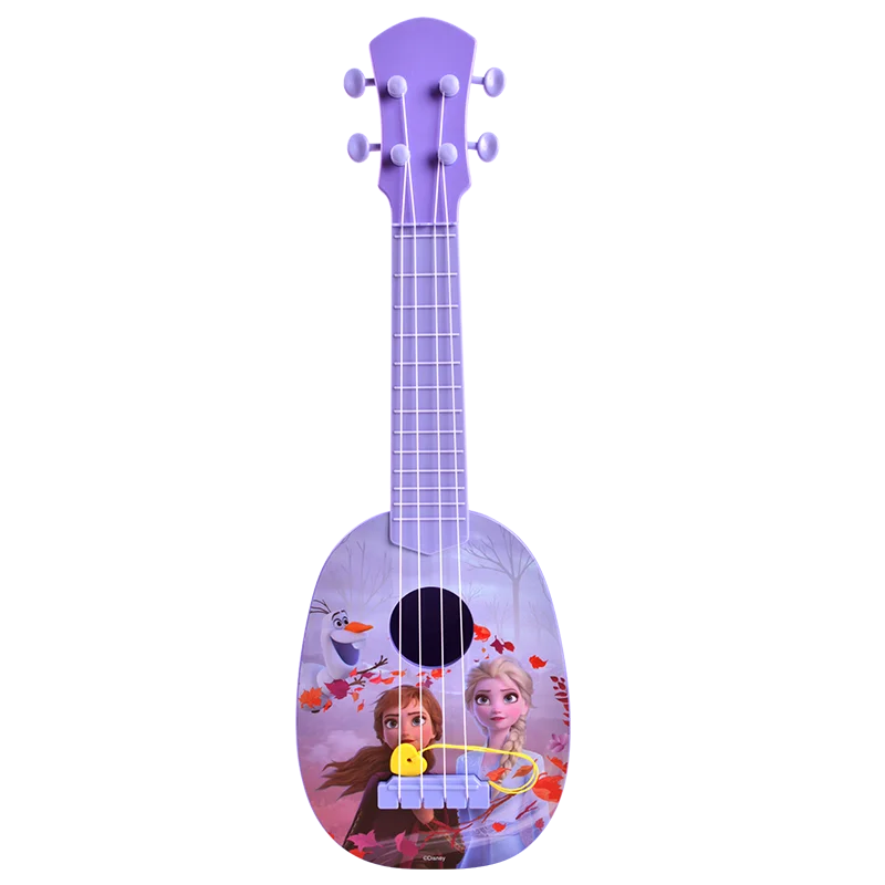 

HOT 1PC Genuine Disney Forzen2 36cm/14" Ukulele Guitar ELsa Children Musical Instruments Toy purple Education Birthday Gifts toy