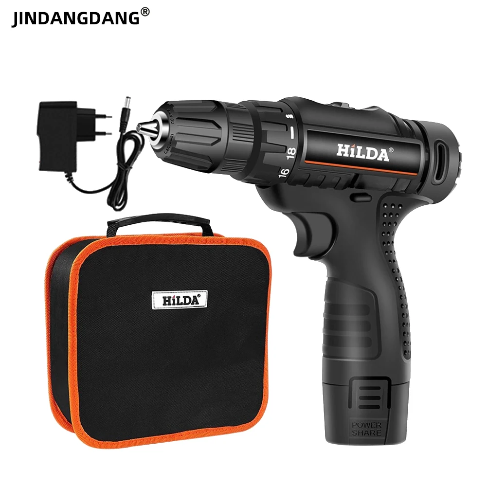 

12v Electric Screwdriver Wireless Mini Handheld Electric Drill, Rechargeable Lithium Battery Electric Drill Tool