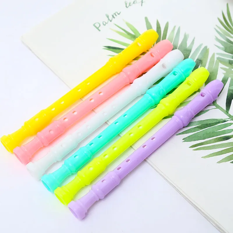 12 шт./компл. музыка флейта гелевые ручки функциональный свисток весело крутая