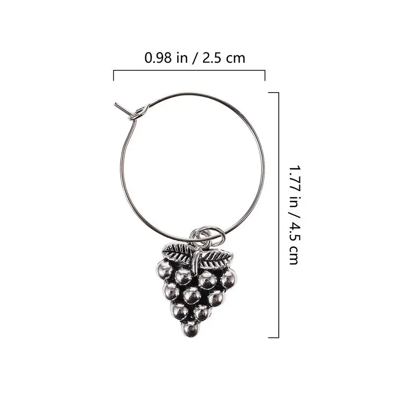 Кольца для винных стаканов в гавайском стиле ИДЕНТИФИКАТОРЫ бокалов знаки