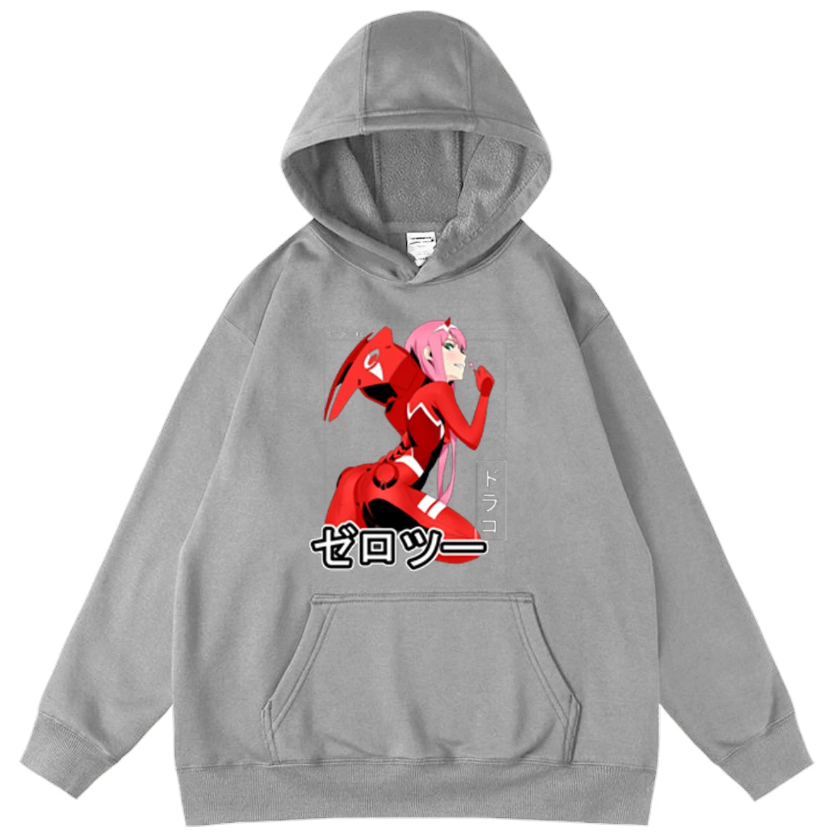 

DARLING in the FRANXX Hot Anime Pattern Girl Boy Clothes Fun Children's Hooded Sweatshirt Long Sleeve Oversized Pullover Tops