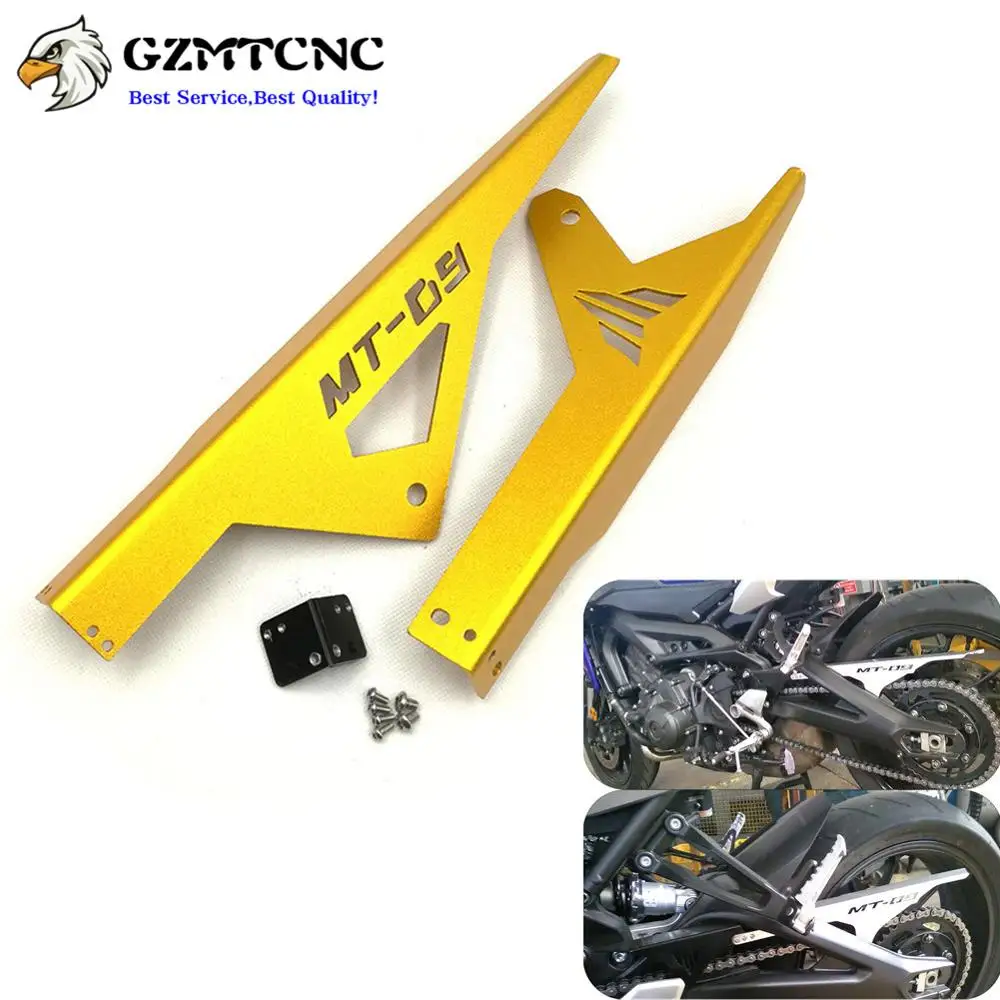 Для Yamaha MT 09 14 16 MT09 Tracer FJ 2015 2020 FJ09 ремень цепочка гвардии Обложка протектор алюминий
