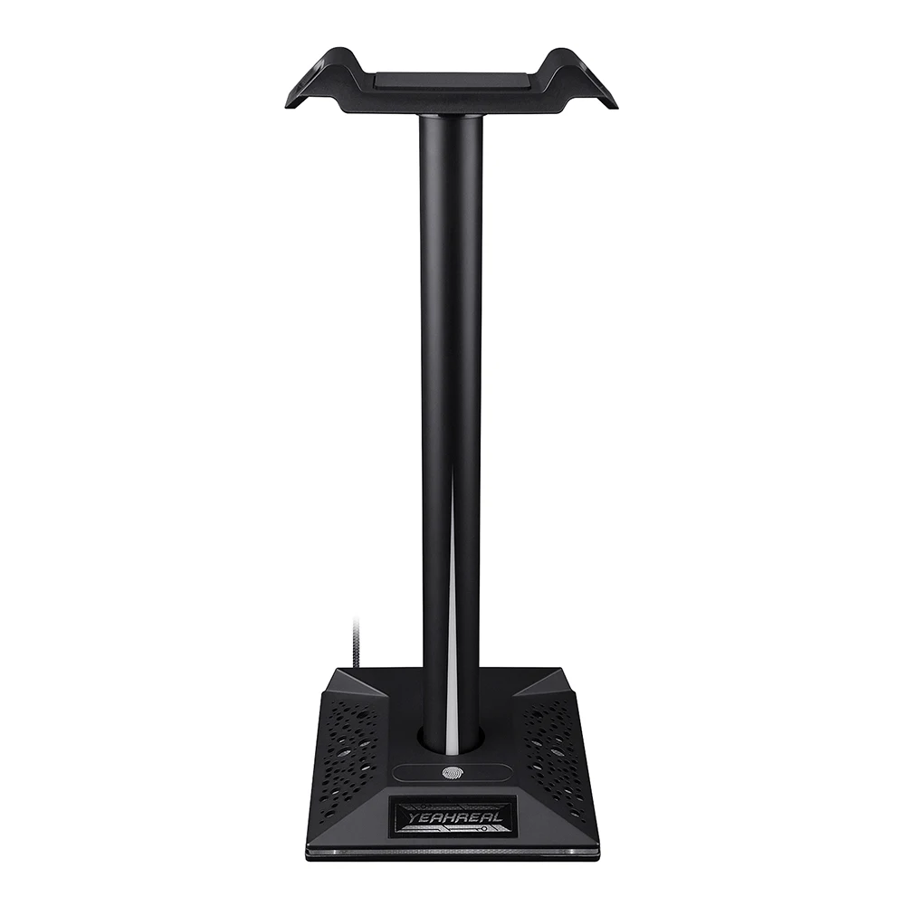 

Headset Hanger Design Stand 3.5mm ARGB Headphone Desktop Display Stand USB Gaming Headsets Hanger Rack