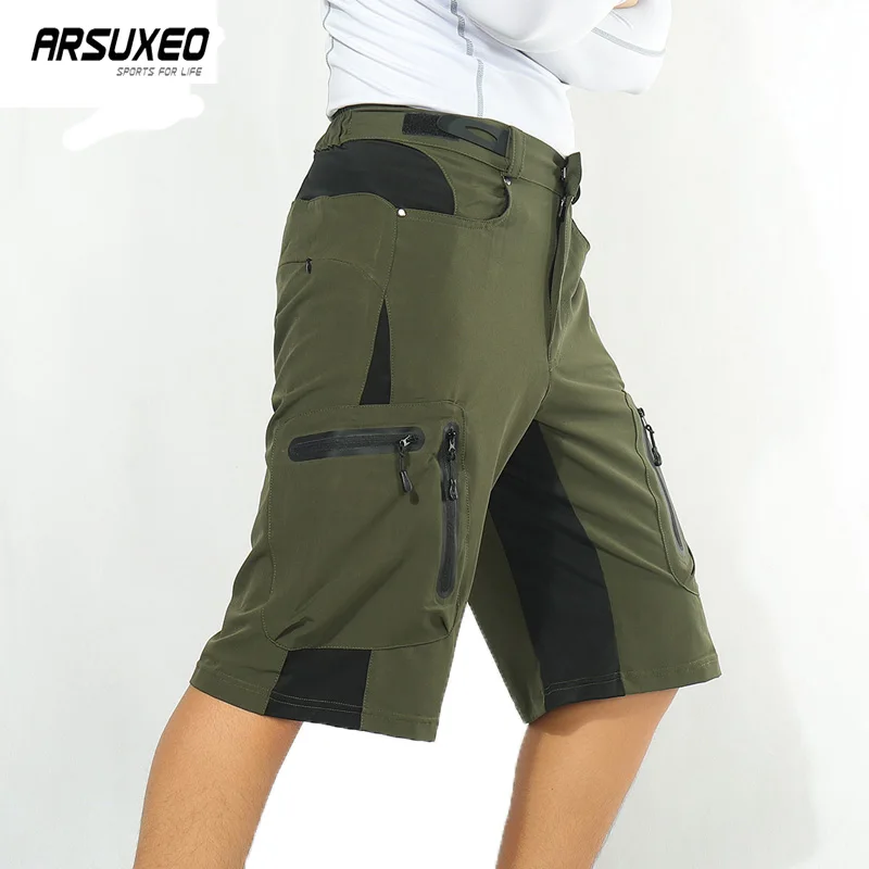 Велосипедные шорты ARSUXEO свободные быстросохнущие для горного велосипеда Мужские