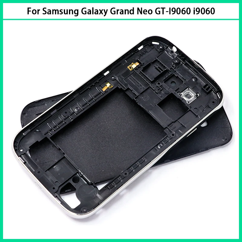 Для Samsung Galaxy Grand Neo GT I9060 i9060 9060 корпус средняя рамка батарея задняя крышка