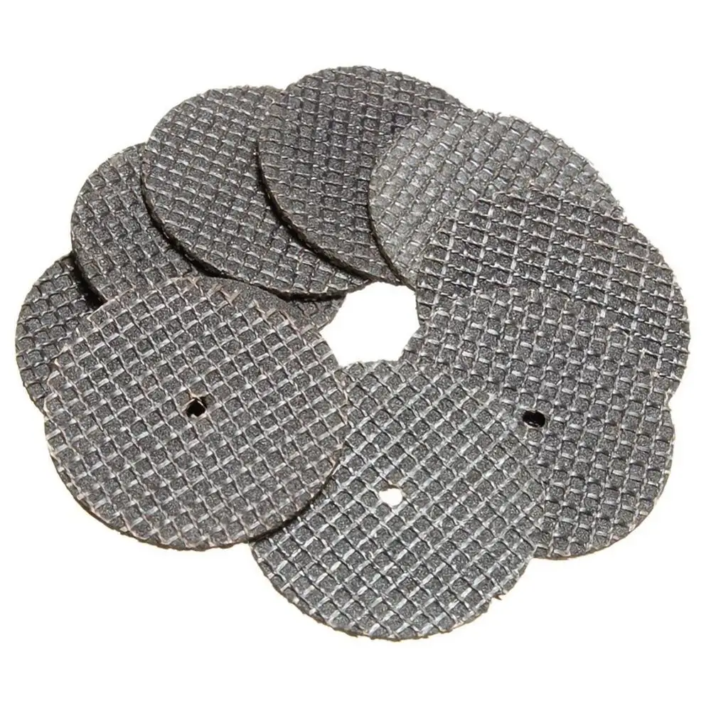 

26Pcs/set Stainless Steel Slice Metal Cutting Disc with 1 Mandrel for Dremel Rotary Tools Saw Blade 32mm Cutting Disc