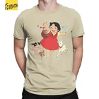 Мужская футболка Heidi The Girl From The Alps Miyazaki Hayao, хлопковые топы, новинка, футболка с коротким рукавом и круглым вырезом, футболки для подарка