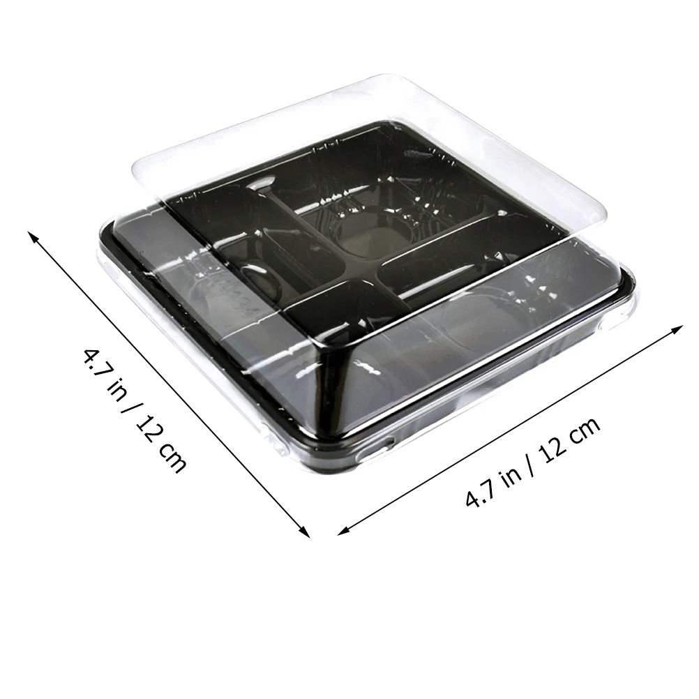 20 шт упаковка коробка одноразовые вынос яичный желток хрустящий десерт четыре