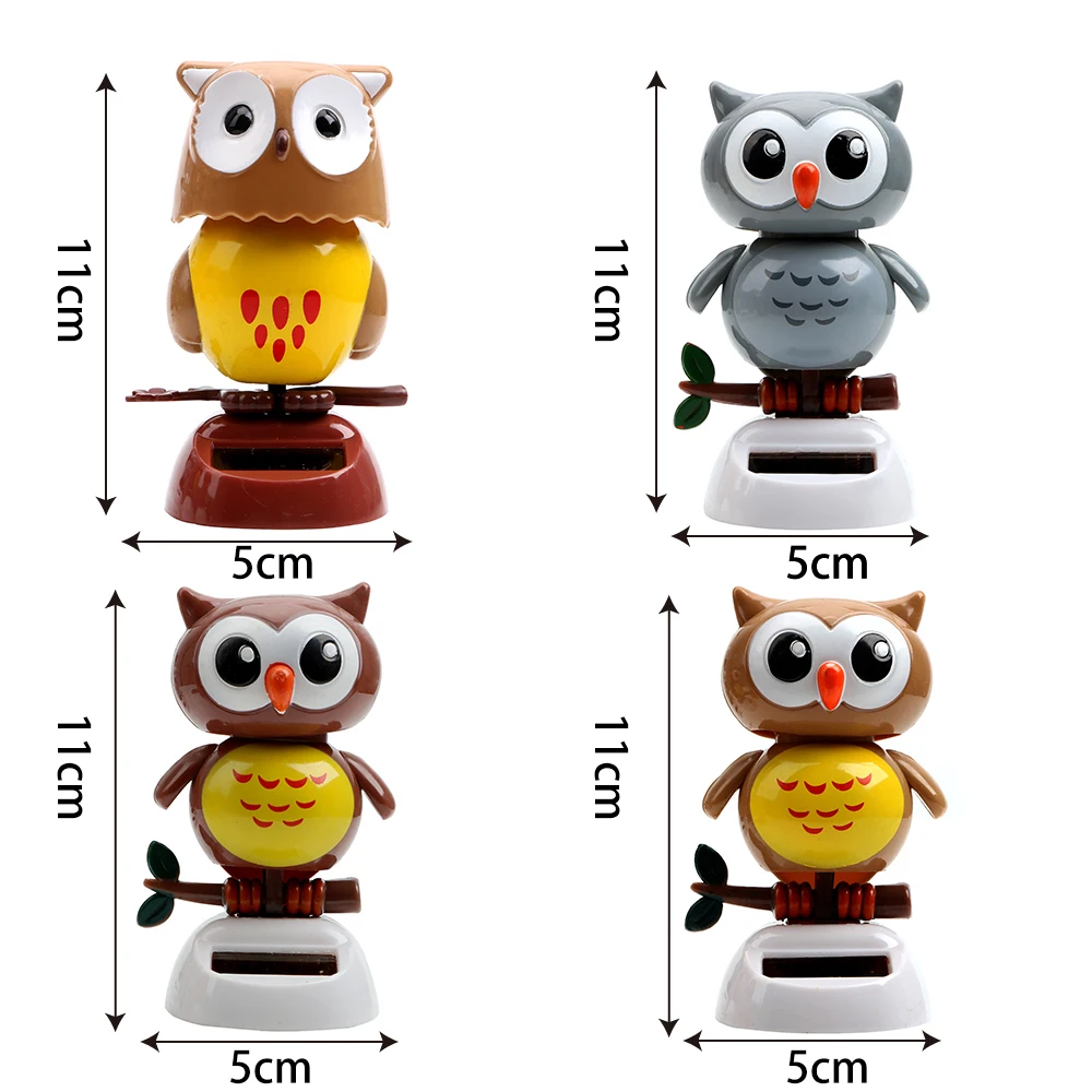 

Cute Owl Bird Dancing Shaking Head Car Accessories Car Console Decoration Car Accessories Interior Car Ornaments Car Decor