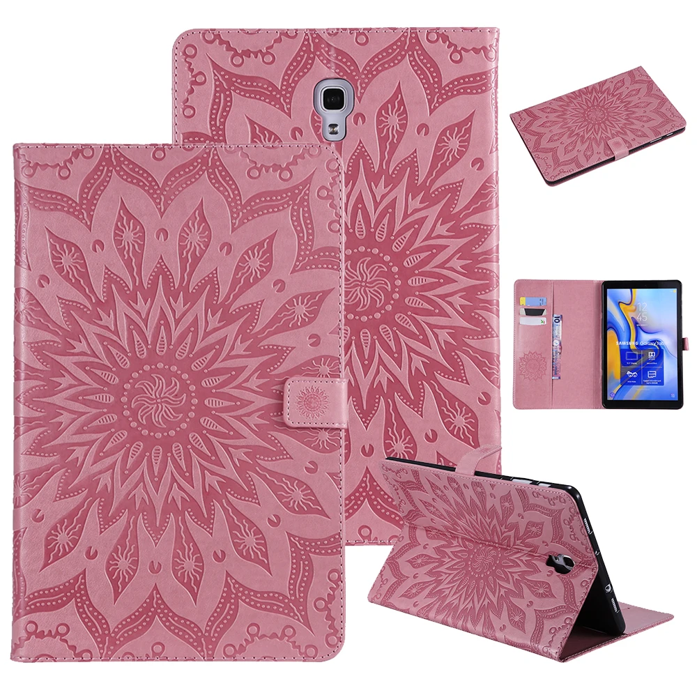 

Sunflower Case for Samsung Galaxy Tab A 10.5 inch Shockproof Back Stand Tablet Protective Funda Case for Samsung SM-T590 T595