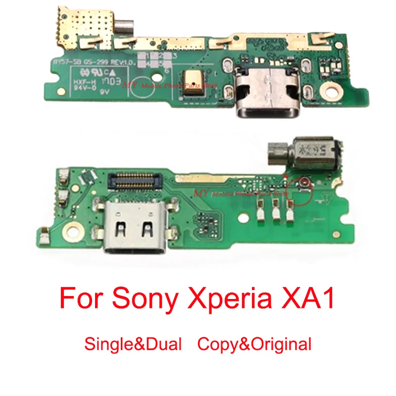 

Оригинальная зарядная док-станция USB с гибким кабелем для Sony Xperia XA1 G3121 G3125 G3112 F3116, запасные части для ремонта