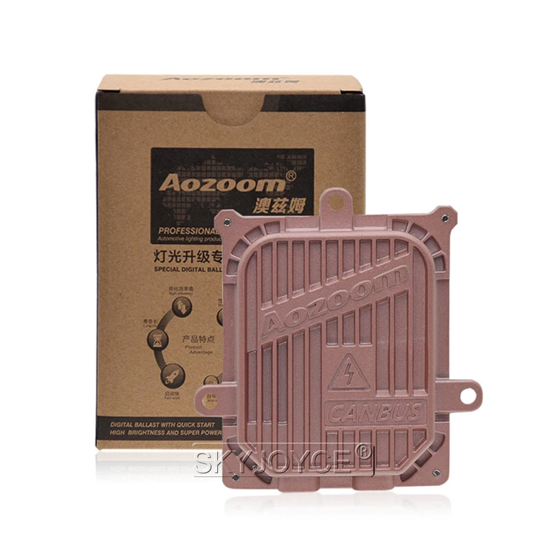 SKYJOYCE 1 шт. оригинальный ксеноновый балласт Aozoom 55 Вт без ошибок Canbus 12 в специальный