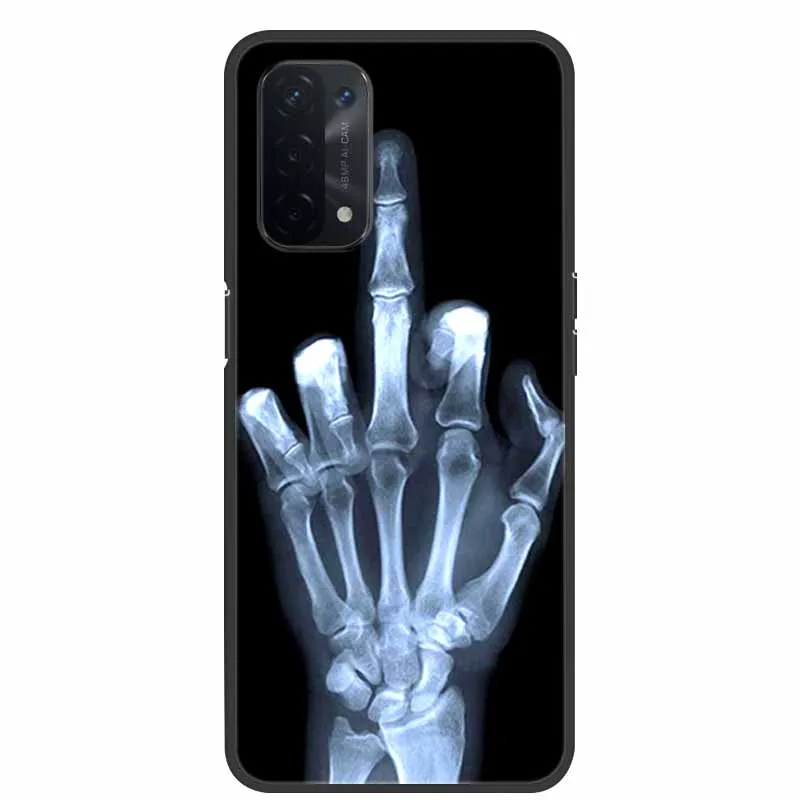 For OPPO A54 5G Case Shockproof Soft silicone TPU Back Cover For OPPO A55 5G Phone Cases OPPOA54 5G A 54 A 55 4G Cute Cartoon
