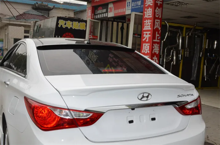 Спойлер на крышу для Sonata 2011-2014 Hyundai спойлер из АБС-пластика цветной задний