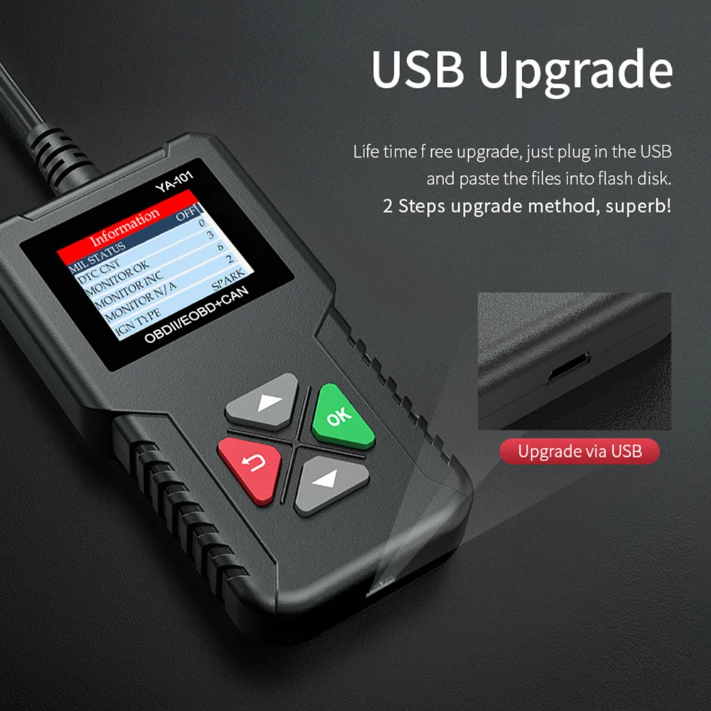 

TPMS Diagnostic Scanner Tools CR3001 OBDII Car Code Reader OBD2 Auto Scanner Engine Analyzer Diagnostic Tool