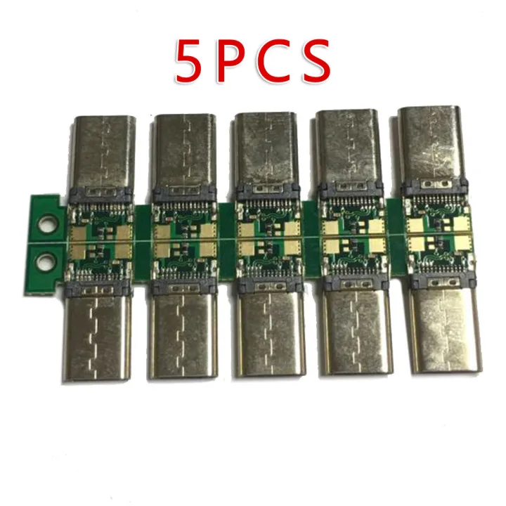 24Pin USB 3 1 Type-C USB-C Штекерный гнездовой разъем SMT Тип PC плата Реверсивный штекер