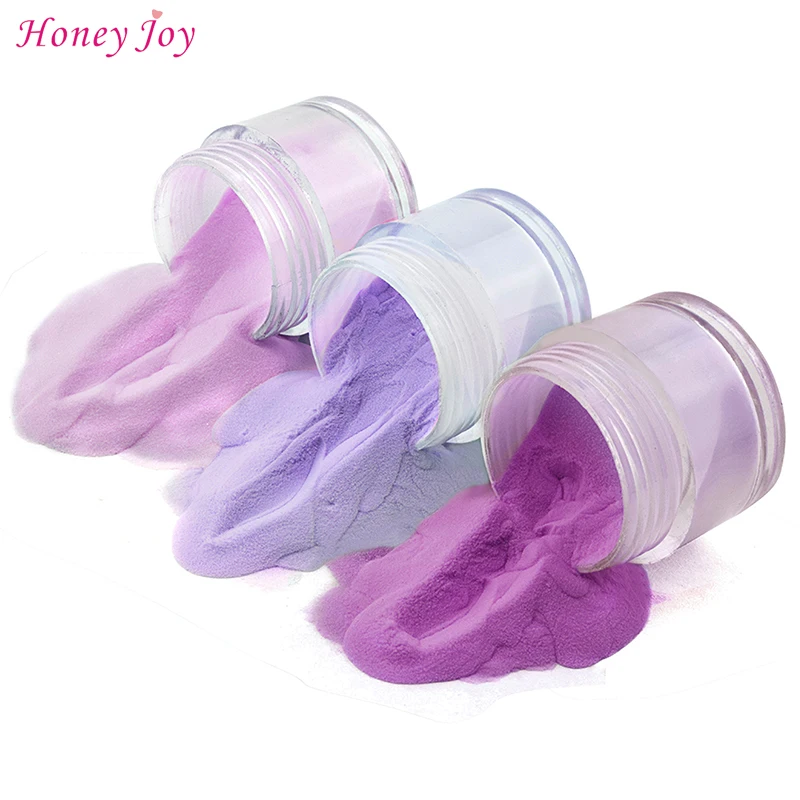 Very Fine 10g/28g Purple Glitte Easy-To-Use Dip Powder Nails Dipping Long-lasting No UV Light Needed Safe Odorless | Красота и