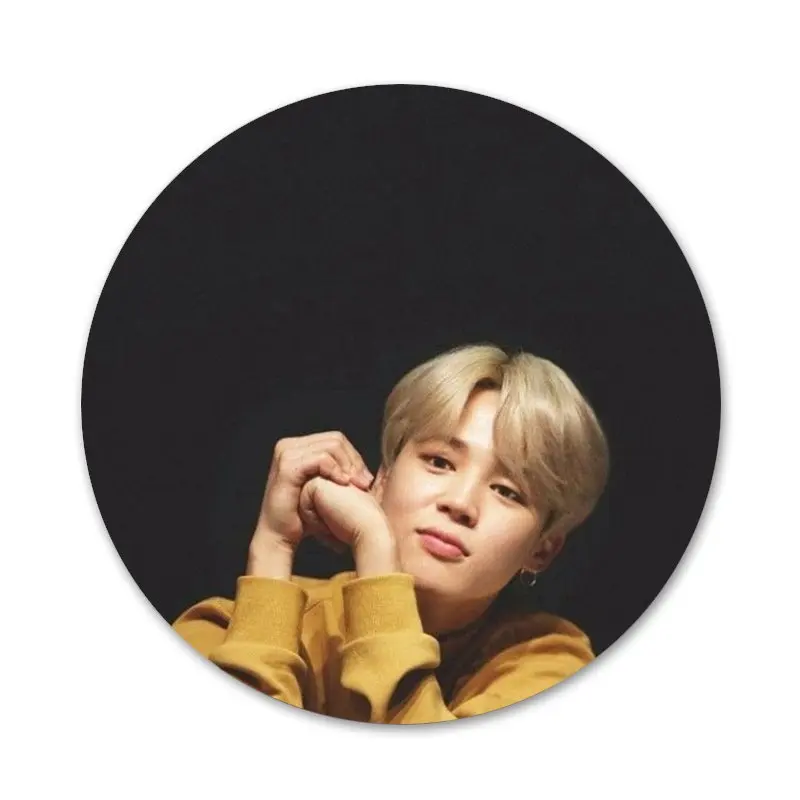 58 мм Jimin красивые значки металлические для фотографий | Дом и сад