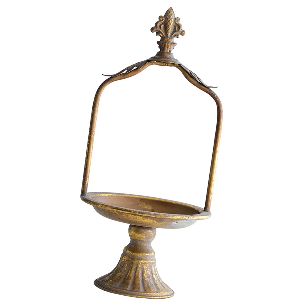 

1Pc Wedding Dessert Display Rack Sturdy Cake Stand Delicate Dessert Stand Golden