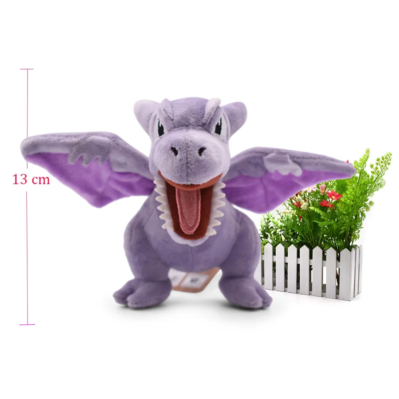 Aerodactyl Аниме Стиль Кукла Gyarados погремушка Scolipede Machop Gastly Kangaskhan Lucario чучела Peluche плюшевые игрушки Рождественский подарок - Цвет: Aerodactyl