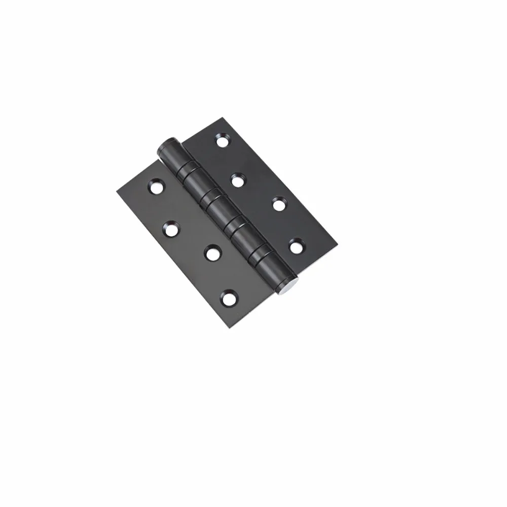 

2pcs/Lot 4Inch Flat Hinge Furniture Hardware Accessories 304 Stainless Steel Thick Door Hinge