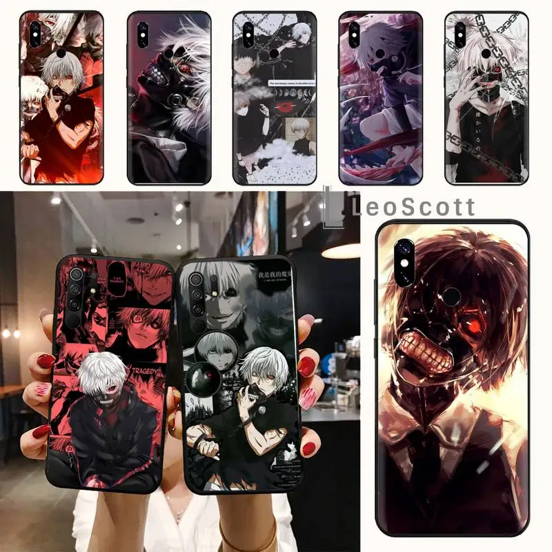

Tokyo Ghouls Japan anime Phone Case For Xiaomi Redmi note 7 8 9 t max3 s 10 pro lite funda shell coque cover