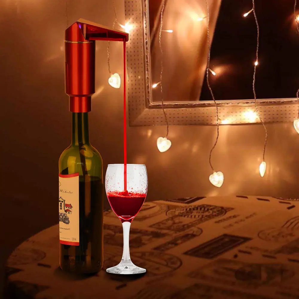 Электрический аэратор для вина мгновенное прикосновение портативный Декантер