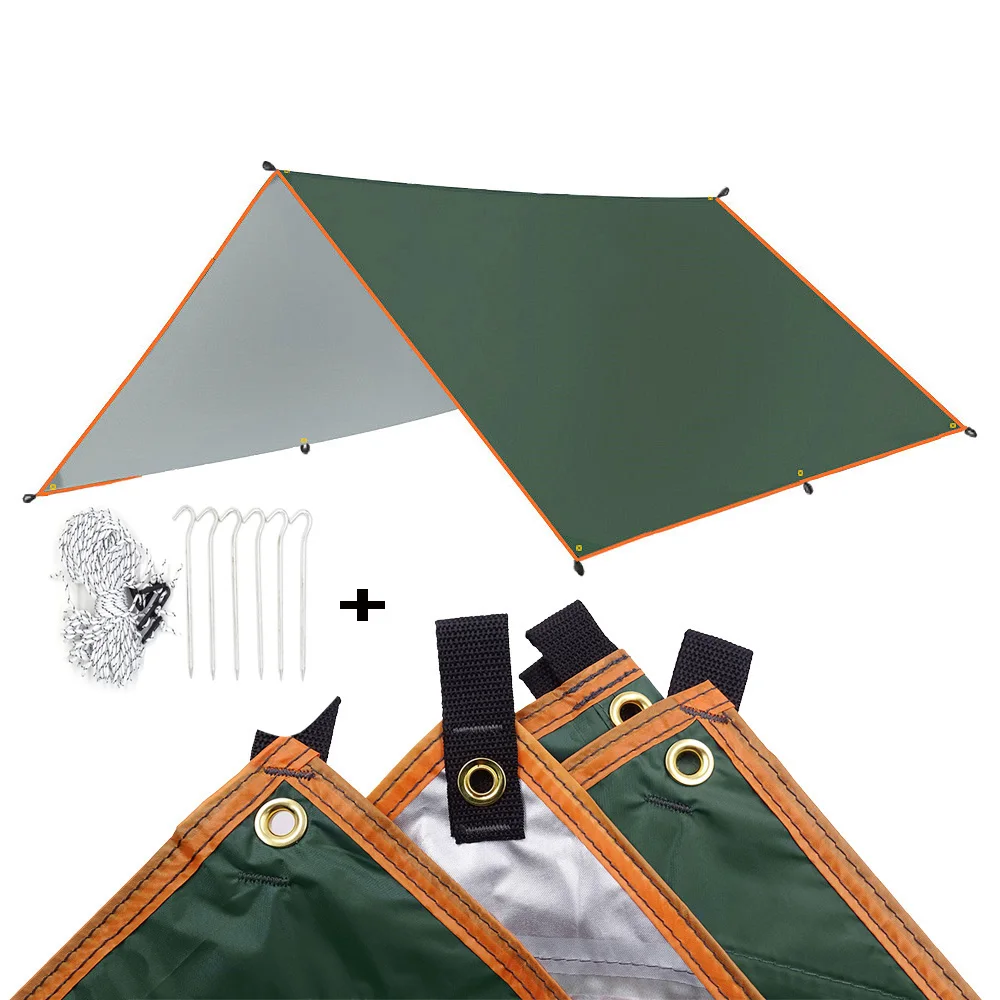 

Polyester Awning Waterproof Awning Portable Ultralight Garden Awning Outdoor Camping Rainproof Beach Awning 4x3m 3x3m 3x5m