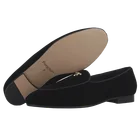 Новое поступление, мужские бархатные туфли Piergitar черного цвета с золотым логотипом и пряжкой, модные мужские лоферы для вечерние НКИ и свадьбы