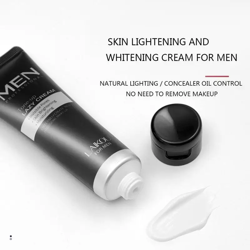 LAIKOU Natural Whitening Men BB Cream Face Effective Care Sunscreen Foundation Base Makeup Skin Color |